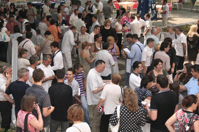 Prijem u basti Kapetan Misinog zdanja